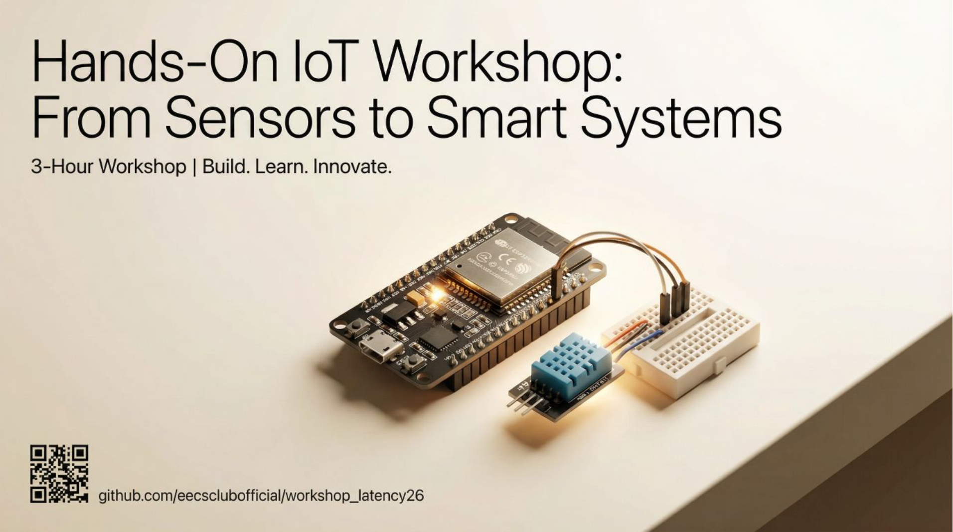 EECS Club IoT workshop at IISER Bhopal